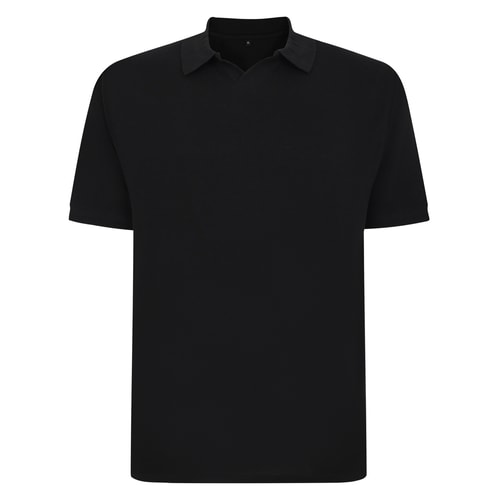 Bigdude Revere Polo Shirt Black Tall
